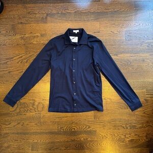 Reiss Dark Blue Casual Button Down Shirt